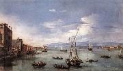 GUARDI, Francesco The Lagoon from the Fondamenta Nuove serg France oil painting reproduction